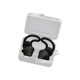 Maxbell 2Pcs Earplugs Soft 40dB Noise Reduction for Concerts Loud Noise Motorcycling Black