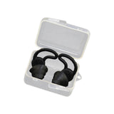 Maxbell 2Pcs Earplugs Soft 40dB Noise Reduction for Concerts Loud Noise Motorcycling Black