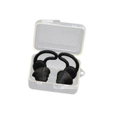 Maxbell 2Pcs Earplugs Soft 40dB Noise Reduction for Concerts Loud Noise Motorcycling Black