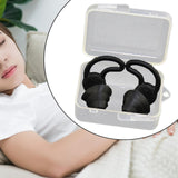 Maxbell 2Pcs Earplugs Soft 40dB Noise Reduction for Concerts Loud Noise Motorcycling Black