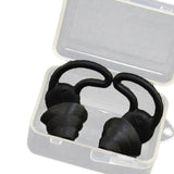 Maxbell 2Pcs Earplugs Soft 40dB Noise Reduction for Concerts Loud Noise Motorcycling Black