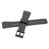 Maxbell Watch Band Casual Wear Resistant Wristwatch Strap for AE-1000W W-215 W-s200H black buckle