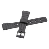 Maxbell Watch Band Casual Wear Resistant Wristwatch Strap for AE-1000W W-215 W-s200H black buckle