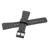Maxbell Watch Band Casual Wear Resistant Wristwatch Strap for AE-1000W W-215 W-s200H black buckle