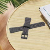 Maxbell Watch Band Casual Wear Resistant Wristwatch Strap for AE-1000W W-215 W-s200H black buckle