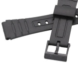 Maxbell Watch Band Casual Wear Resistant Wristwatch Strap for AE-1000W W-215 W-s200H black buckle
