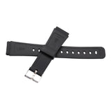 Maxbell Watch Band Casual Wear Resistant Wristwatch Strap for AE-1000W W-215 W-s200H argent buckle