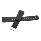 Maxbell Watch Band Casual Wear Resistant Wristwatch Strap for AE-1000W W-215 W-s200H argent buckle
