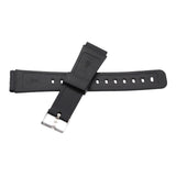 Maxbell Watch Band Casual Wear Resistant Wristwatch Strap for AE-1000W W-215 W-s200H argent buckle
