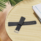 Maxbell Watch Band Casual Wear Resistant Wristwatch Strap for AE-1000W W-215 W-s200H argent buckle
