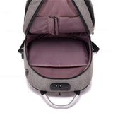 Maxbell Travel Laptop Backpack Stylish with USB Port for College Backpacking Outdoor Red