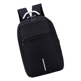 Maxbell Travel Laptop Backpack Stylish with USB Port for College Backpacking Outdoor Black