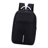 Maxbell Travel Laptop Backpack Stylish with USB Port for College Backpacking Outdoor Black