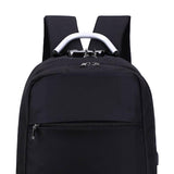 Maxbell Travel Laptop Backpack Stylish with USB Port for College Backpacking Outdoor Black