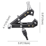 Maxbell Camera Clamp Mount Bottom Clamp Super Clamp for Fill Light Flash Accessories