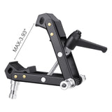 Maxbell Camera Clamp Mount Bottom Clamp Super Clamp for Fill Light Flash Accessories