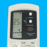 Maxbell Air Conditioner Remote Control White for Gz-1002b-e3 Gz-1002b-e1 Gz-1002a-e1