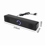 Maxbell Computer Speaker Sound Bar Portable Soundbar for Laptop Gaming Speaker Phone
