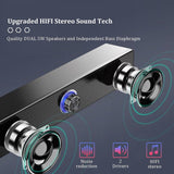 Maxbell Computer Speaker Sound Bar Portable Soundbar for Laptop Gaming Speaker Phone