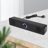 Maxbell Computer Speaker Sound Bar Portable Soundbar for Laptop Gaming Speaker Phone