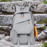 Maxbell Laptop Backpack Lightweight Waterproof Rucksack for Overnight College Hiking Gray