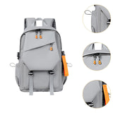 Maxbell Laptop Backpack Lightweight Waterproof Rucksack for Overnight College Hiking Gray