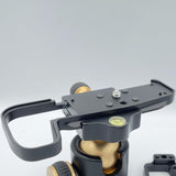 Maxbell L Bracket Horizontal Vertical Stabilizer Quick Release Plate for Eosrp Eosr8 Black