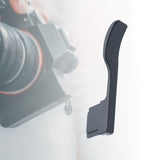 Maxbell Camera Thumb Grip Easy Installation Thumbs up Handle for A7C Camera Fittings Black