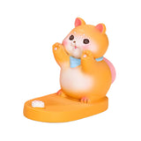 Maxbell Cute Phone Stand for Desk Desktop Ornaments for Home Office Decor Ideal Gift Shiba Inu