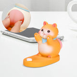 Maxbell Cute Phone Stand for Desk Desktop Ornaments for Home Office Decor Ideal Gift Shiba Inu