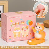 Maxbell Cute Phone Stand for Desk Desktop Ornaments for Home Office Decor Ideal Gift Shiba Inu