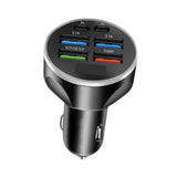 Maxbell 120W Car Charger Adapter Safe 12V-24V DC Auto Accessories 6 in 1 Multi Ports