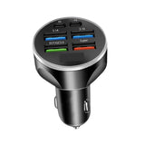 Maxbell 120W Car Charger Adapter Safe 12V-24V DC Auto Accessories 6 in 1 Multi Ports