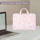 Maxbell Laptop Bag Fashion Waterproof Computer Tote Bag for Women Adults Office Lady 12inch
