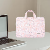 Maxbell Laptop Bag Fashion Waterproof Computer Tote Bag for Women Adults Office Lady 15inch