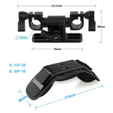 Maxbell Camera Shoulder Mount Pad with Rod Clamp Spare Repair Equipment Z Shaped Rod