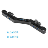 Maxbell Camera Shoulder Mount Pad with Rod Clamp Spare Repair Equipment Z Shaped Rod