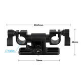 Maxbell Shoulder Pad with 15mm Rod Clamp for Travel or Outdoor Photography Universal