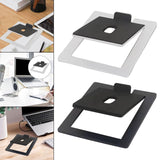Maxbell Desktop Speaker Stand Sturdy Reduce Undesirable Resonance PC Speaker Support White