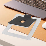 Maxbell Desktop Speaker Stand Sturdy Reduce Undesirable Resonance PC Speaker Support White