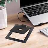 Maxbell Desktop Speaker Stand Sturdy Reduce Undesirable Resonance PC Speaker Support Black