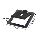 Maxbell Desktop Speaker Stand Sturdy Reduce Undesirable Resonance PC Speaker Support Black