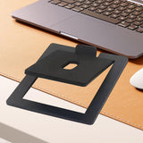 Maxbell Desktop Speaker Stand Sturdy Reduce Undesirable Resonance PC Speaker Support Black