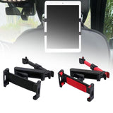 Maxbell Car Headrest Phone Tablet Mount Holder Stretchable Arm Car Angle Adjustable Black
