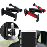 Maxbell Car Headrest Phone Tablet Mount Holder Stretchable Arm Car Angle Adjustable Black