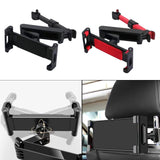 Maxbell Car Headrest Phone Tablet Mount Holder Stretchable Arm Car Angle Adjustable Black