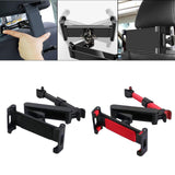 Maxbell Car Headrest Phone Tablet Mount Holder Stretchable Arm Car Angle Adjustable Black