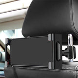 Maxbell Car Headrest Phone Tablet Mount Holder Stretchable Arm Car Angle Adjustable Black
