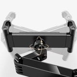Maxbell Car Headrest Phone Tablet Mount Holder Stretchable Arm Car Angle Adjustable Black