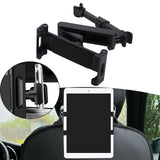 Maxbell Car Headrest Phone Tablet Mount Holder Stretchable Arm Car Angle Adjustable Black